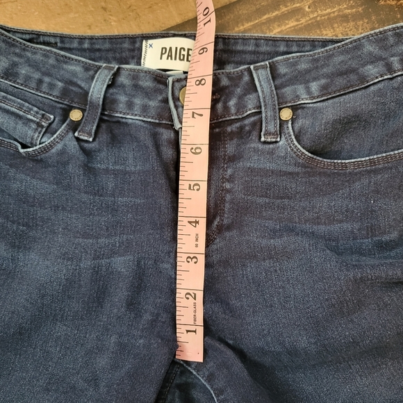 28 Paige Jeans Manhattan Style Slim Bootcut - Picture 5 of 7